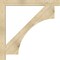 Ekena Millwork Westlake Block Rough Sawn Bracket, Douglas Fir, 4"W x 44"D x 44"H BKT04X44X44WTL05RDF - alternate 3